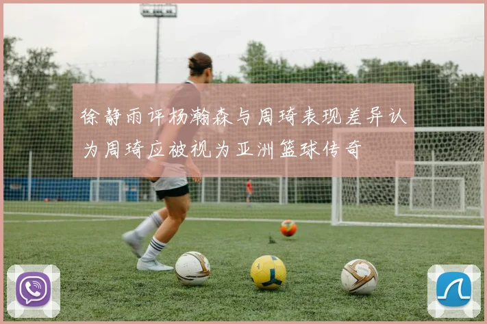 徐静雨评杨瀚森与周琦表现差异认为周琦应被视为亚洲篮球传奇