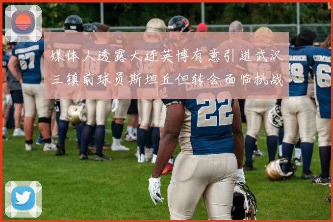 媒体人透露大连英博有意引进武汉三镇前球员斯坦丘但转会面临挑战