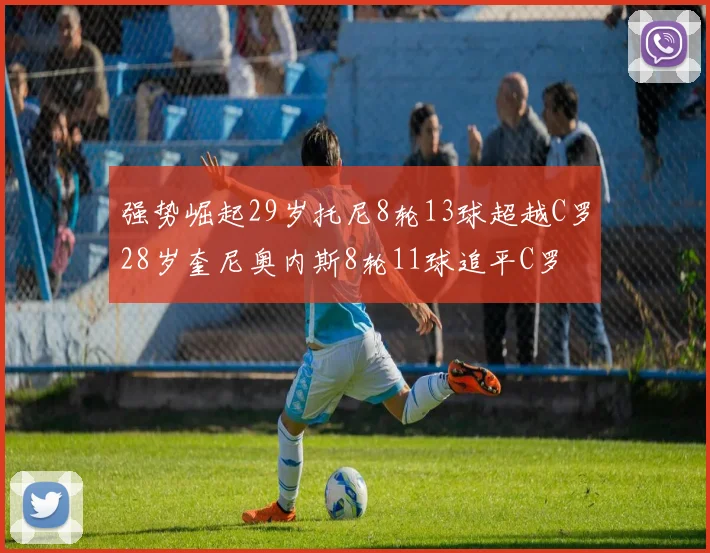 强势崛起29岁托尼8轮13球超越C罗28岁奎尼奥内斯8轮11球追平C罗